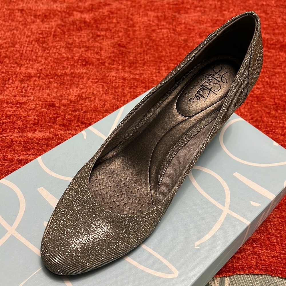 Silver 2 1/2” Pumps